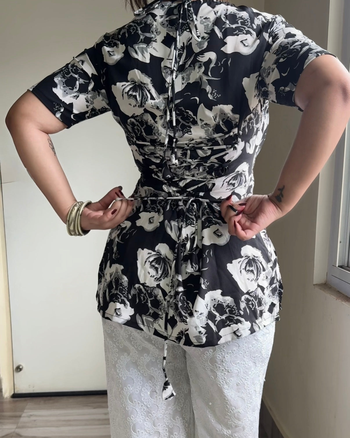 Ishita Cut- Out Corset Kurti