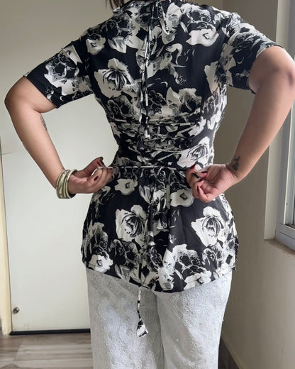 Ishita Cut- Out Corset Kurti