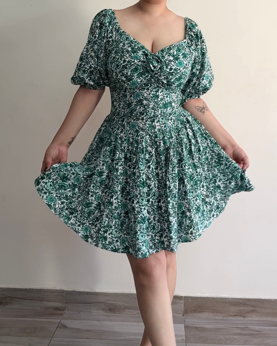 Allena Floral Mini Dress