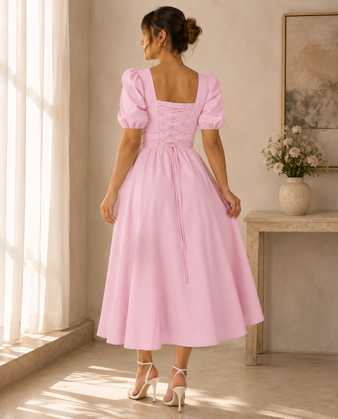 Cinderella Baby Pink Sundress