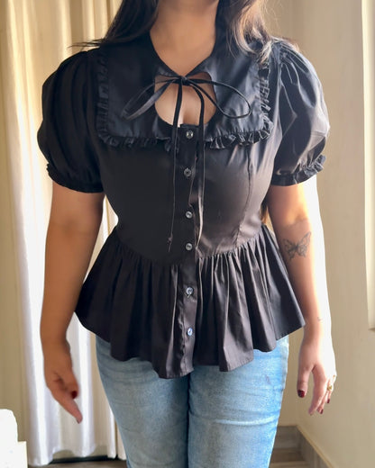 Cara Bow Top