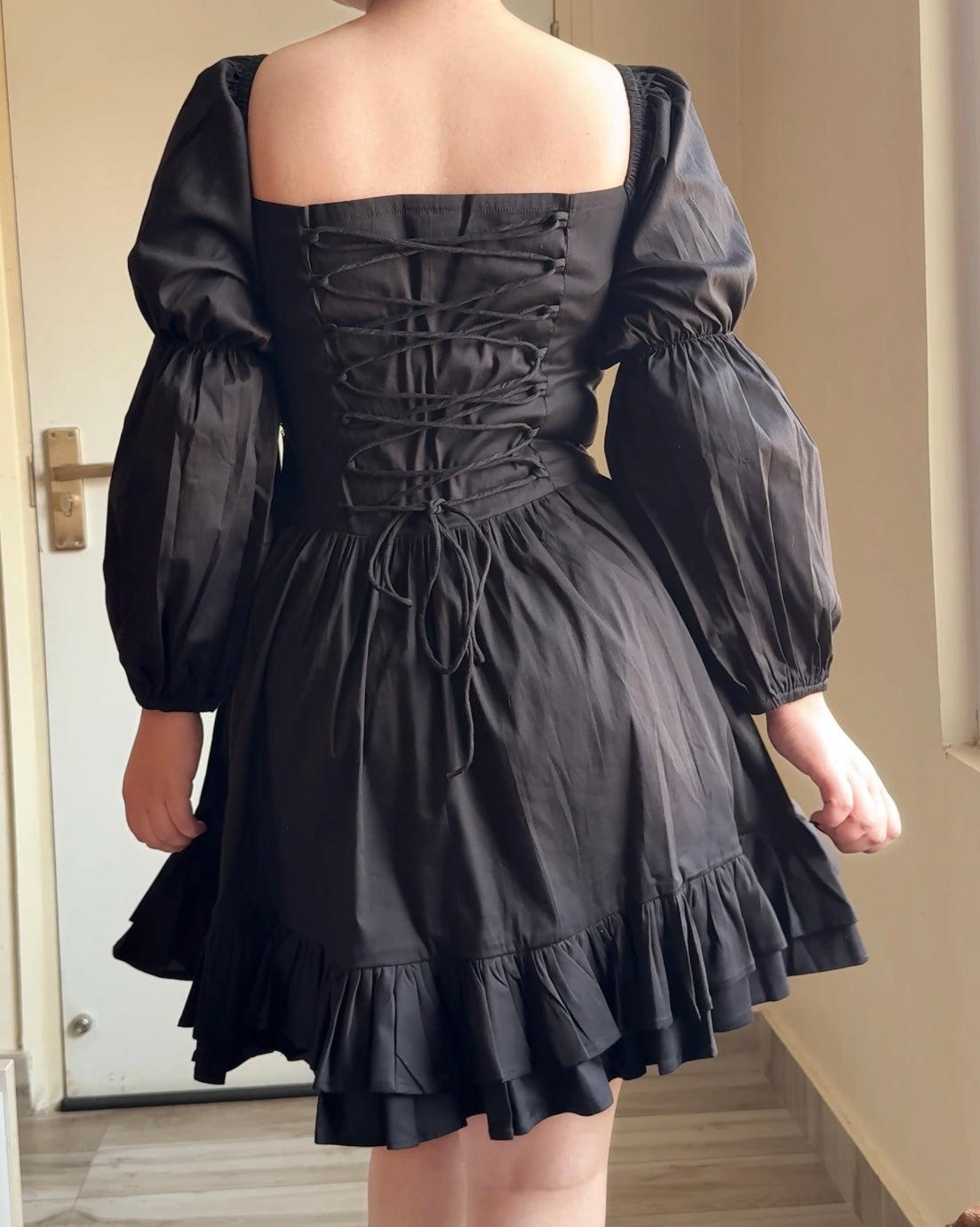 Alexendra Black Mini Dress