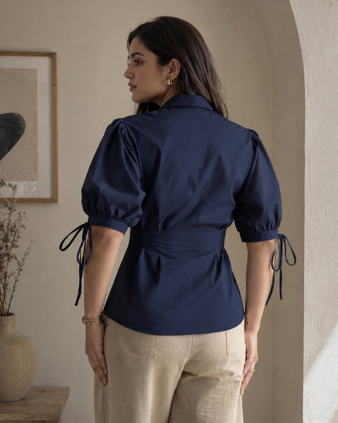 Navy Contour Shirt