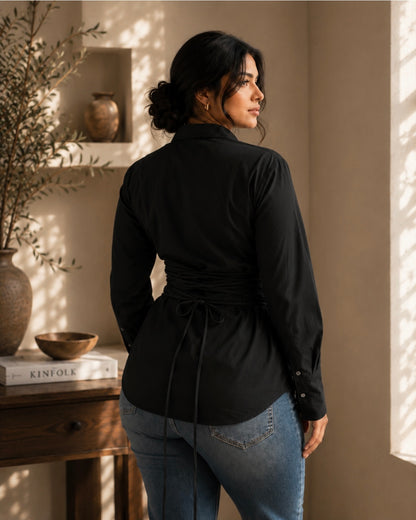Black Fitted Shirt