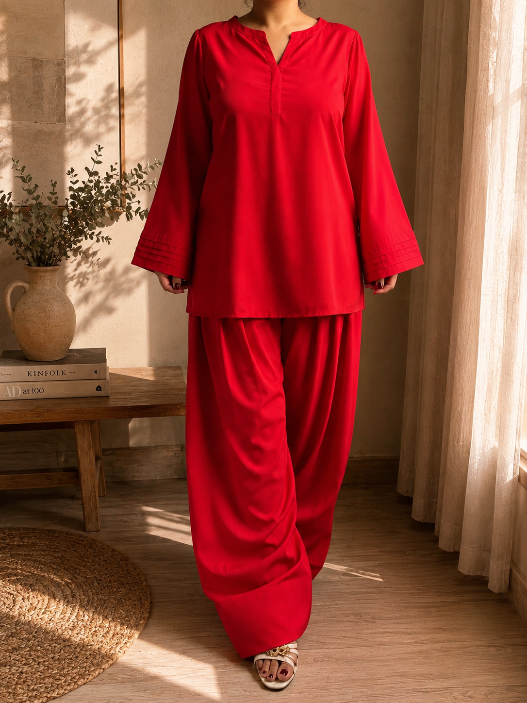 Red Farshi Set