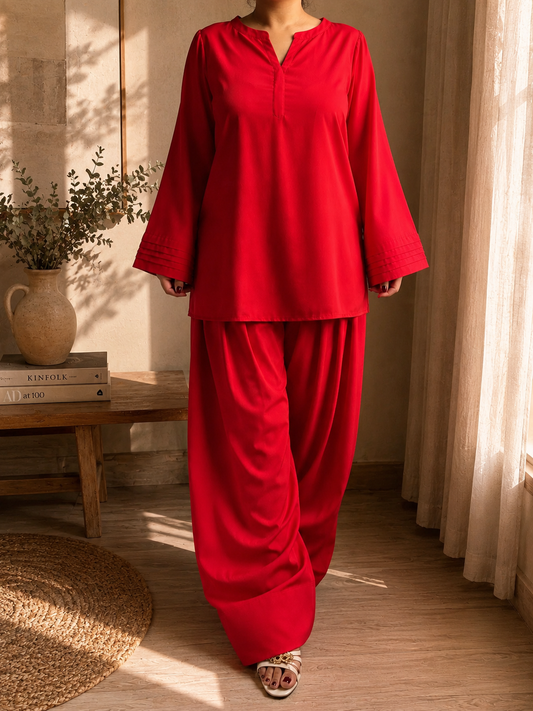Red Farshi Set