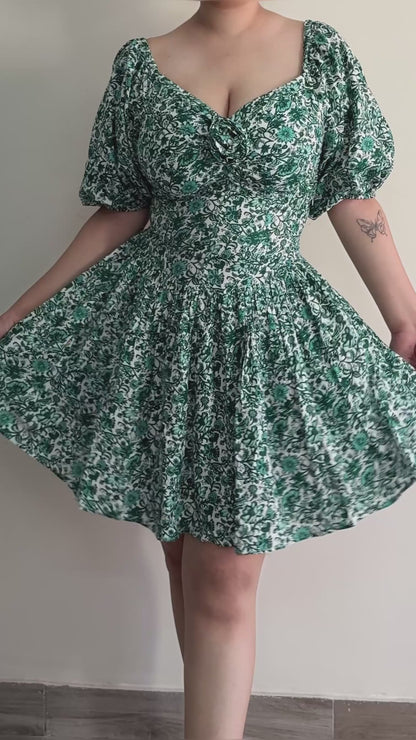 Allena Floral Mini Dress